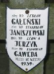 Lesaw Gaeski (Galeski), upamitniony na imiennej tablicy epitafijnej w obrbie kwatery wojennej na cmentarzu parafialnym w Juliopolu.