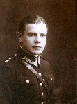Janusz Muszyński jako podporucznik 10 dywizjonu artylerii konnej w Jarosławiu (fot. udostępnił: P. Rozdżestwieński).
