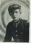 Nikodem Kasperek jako podchory Wojska Polskiego (fot. ze zb. rodzinnych).
