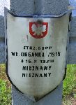 Wadysaw Orwanka (Organka), upamitniony na imiennej tablicy epitafijnej na kwaterze wojennej na cmentarzu rzymskokatolickim w Rybnie. Stan z 2005r.