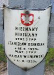 Marian Stanisaw Winiewski, upamitniony na imiennej tablicy epitafijnej na kwaterze wojennej na cmentarzu rzymskokatolickim w Rybnie. Stan z 2005r.