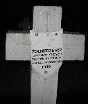 Czesaw Krzyaski, upamitniony na imiennej tablicy epitafijnej na cmentarzu wojennym w Sochaczewie - Trojanowie, Al. 600-lecia. Stan z 2005 r.