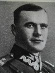 Leon Strzelecki jako major Wojska Polskiego (fot. za: Bauer P., Polak B., Armia "Pozna" 1939, Pozna 1987).