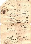 Dokument urodzenia Wiktora Nowaka wystawiony 14 lipca 1930 r. przez Urzd Stanu Cywilnego w Jabonna, pow. Wolsztyn (dok. ze zb. rodzinnych).