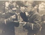 Ppor. Edward Lankamer w czasie suby w 4 Puku Artylerii Lekkiej w Inowrocawiu, 1938/1939 r. (fot. ze zb. rodzinnych).