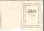 Legitymacja odznaki pamitkowej 58 puku piechoty wydana dn. 15 wrzenia 1937 r. st. strz. Jzefowi Szafraskiemu (dok. ze zb. rodzinnych).