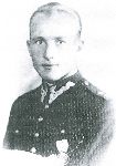 Feliks Stawicki jako podporucznik 14 puku piechoty we Wocawku, przed 19 marca 1938 r. (fot. ze zb. Mariana Ropejki).