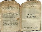 Okadka dowodu osobistego Wacawa Szmytkowskiego wystawionego w Jarocinie, dn. 29 kwietnia 1929 r. (dok. ze zb. rodzinnych; udostpnia: Mirosawa Marciniak, Wilkowyja, https://pl-pl.facebook.com/wilkowyja.lutynia.mlyn/).