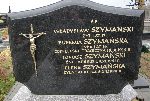 Tablica nagrobna Wadysawa i Eufemii Szymaskich, zamordowanych w ladowie - cm. parafialny w Brochowie.