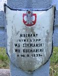 Wadysaw Szymaski, upamitniony na imiennej tablicy epitafijnej na kwaterze wojennej na cmentarzu rzymskokatolickim w Rybnie. Stan z 2005r.