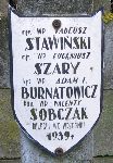 Walenty Sobczak (Sobczyk), upamitniony na imiennej tablicy epitafijnej w obrbie kwatery wojennej na cmentarzu parafialnym w Juliopolu.