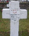 Jan Oleszko, upamitniony na imiennej tablicy epitafijnej na cmentarzu wojennym w Sochaczewie - Trojanowie, Al. 600-lecia, Stan z 2005 r.
