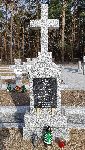 Rydwan (Gunia), cmentarz wojenny. Stan z dn. 16 lutego 2023 r. (fot. Agnieszka Mitek).